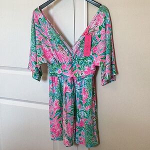 Lilly Pulitzer Parigi Skort Romper Size Small